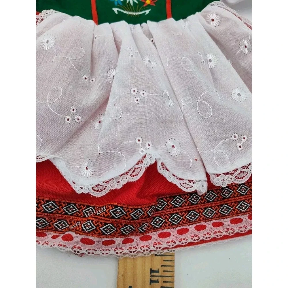 Doll Dress‎ AMERICAN FASHION WORLD Schneider Fabric German 📸👁️ALL PIC📸